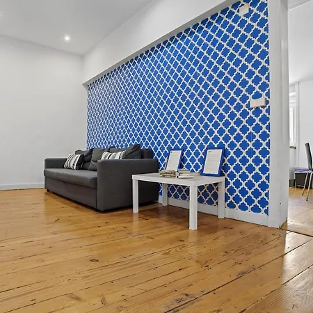 The Blue House - Camoes Cool Loft Апартаменты Лиссабон